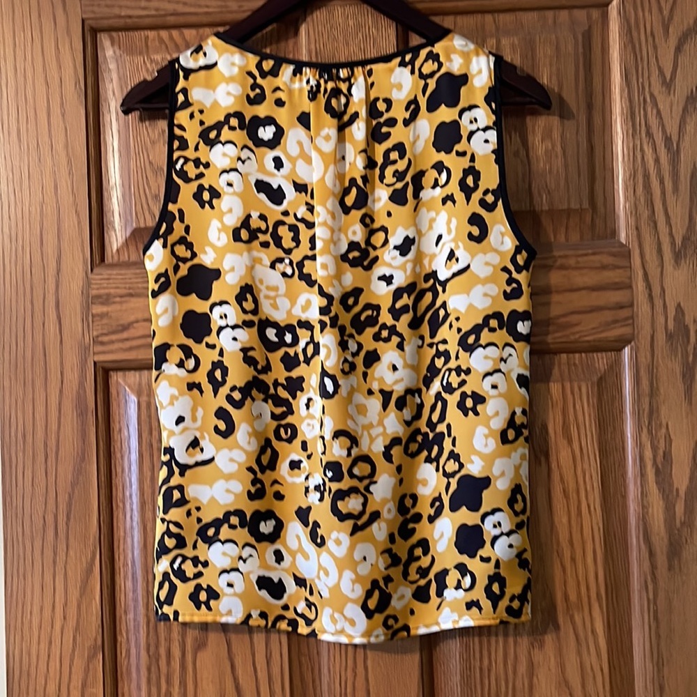 NINE WEST LIKE NEW SLEEVELESS BLOUSE SM - Picture 3 of 9